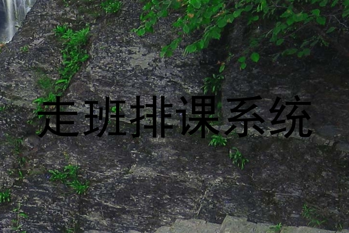 走班排课系统