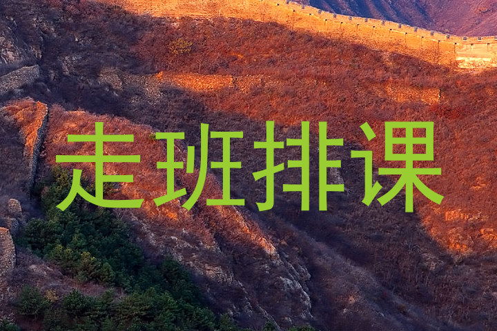 走班排课