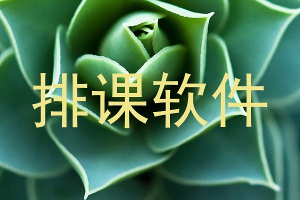 排课软件