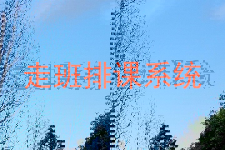 走班排课系统
