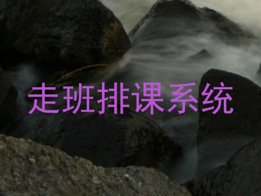 走班排课系统