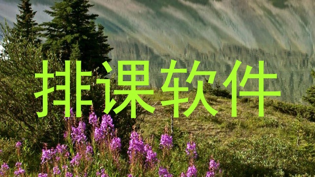 排课软件
