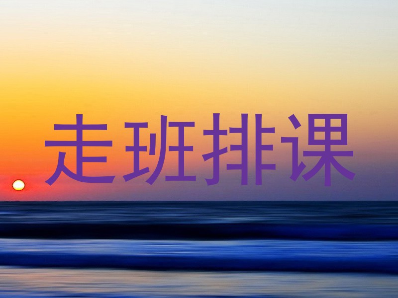 走班排课