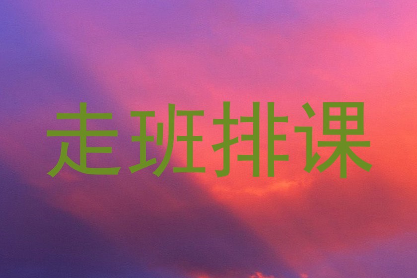 走班排课