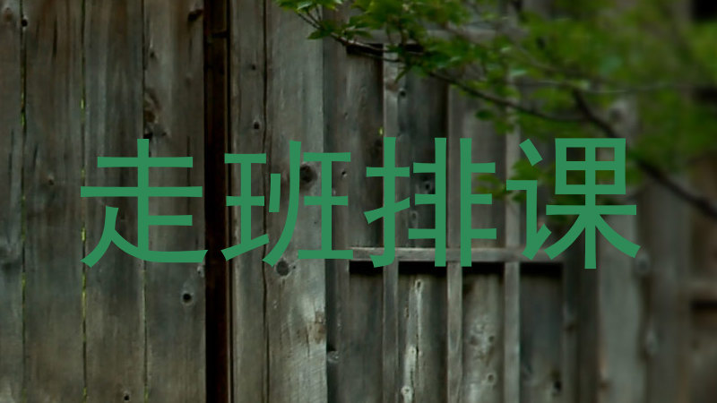 走班排课