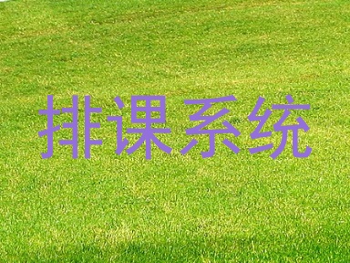 排课系统