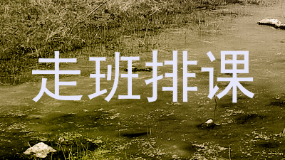走班排课