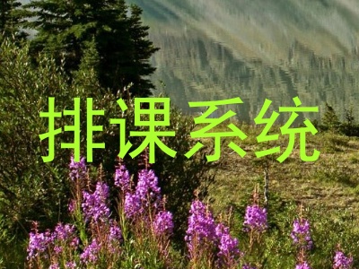 排课系统