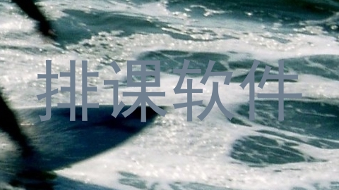 排课软件