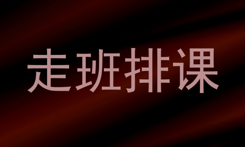 走班排课