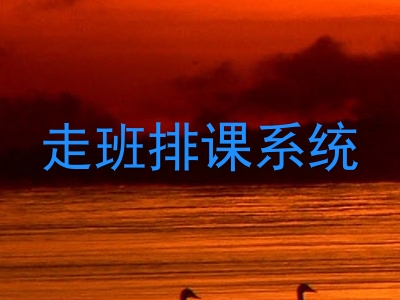 走班排课系统