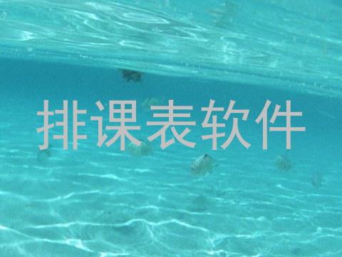 排课表软件