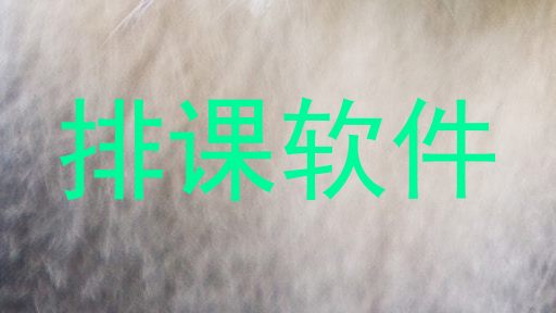 排课软件