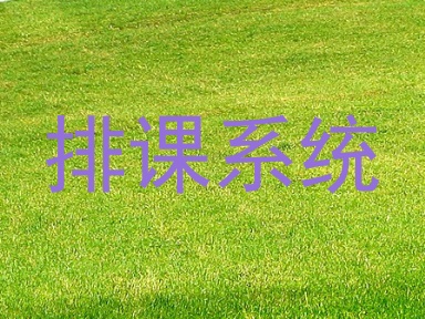 排课系统