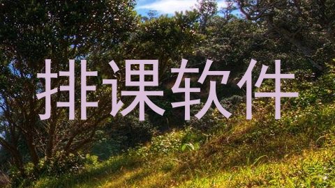 排课软件