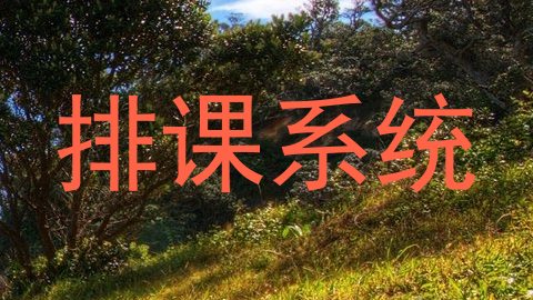 排课系统