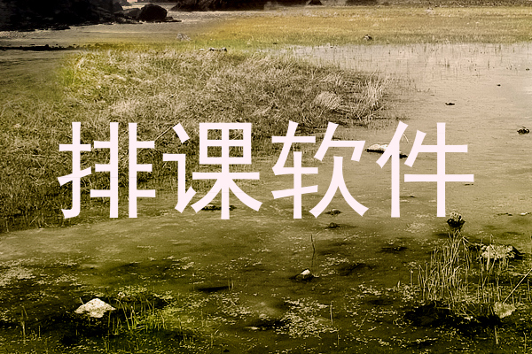 排课软件