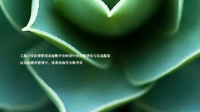 工程大学排课管理系统数字化转型中的关键路径与实践探索
在高校教育管理中,排课系统作为教学资