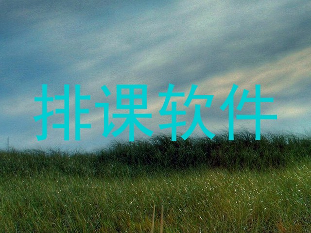 排课软件
