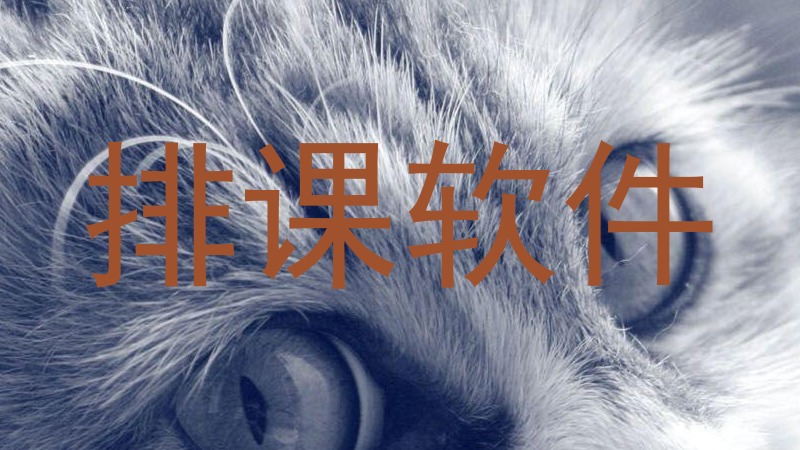 排课软件
