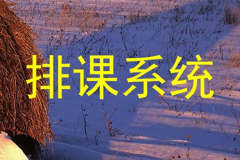 排课系统