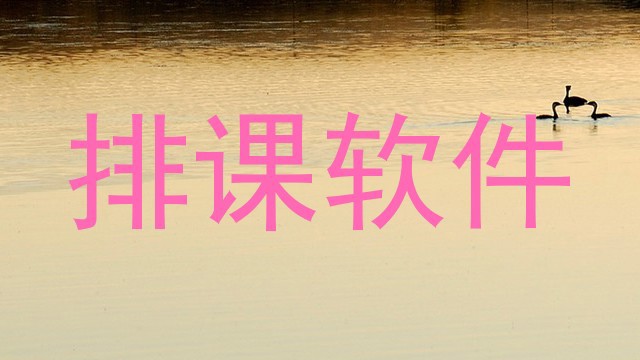排课软件