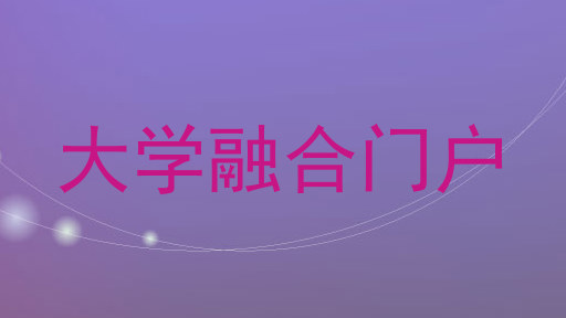 大学融合门户