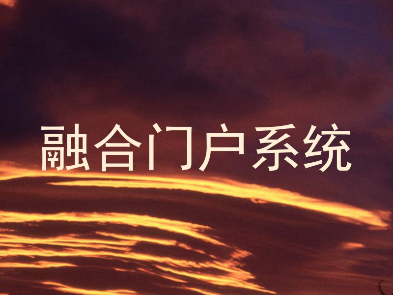 融合门户系统