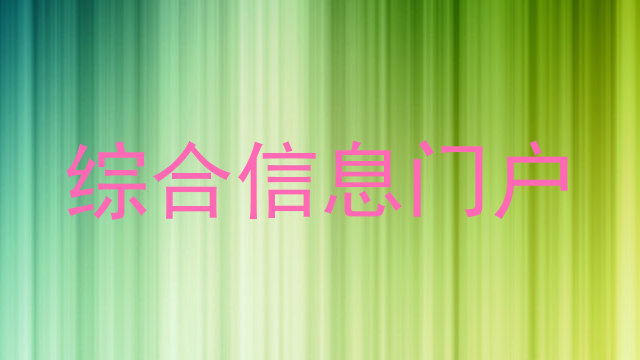 综合信息门户