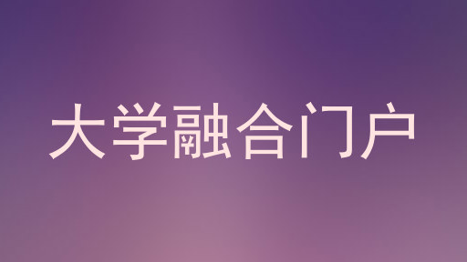 大学融合门户