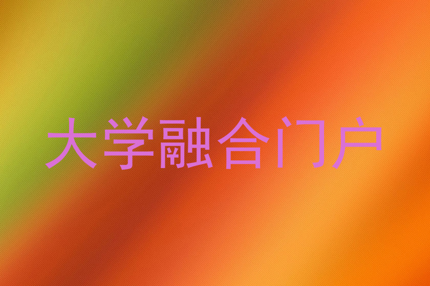 大学融合门户