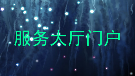服务大厅门户