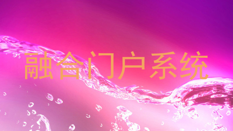 融合门户系统