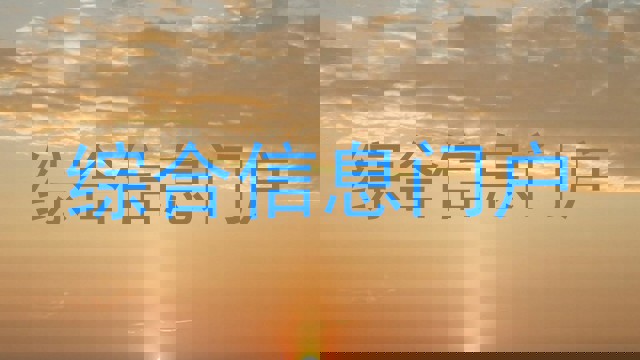 综合信息门户