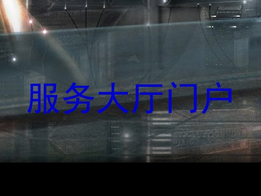 服务大厅门户