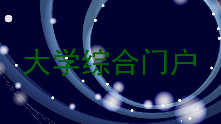 大学综合门户