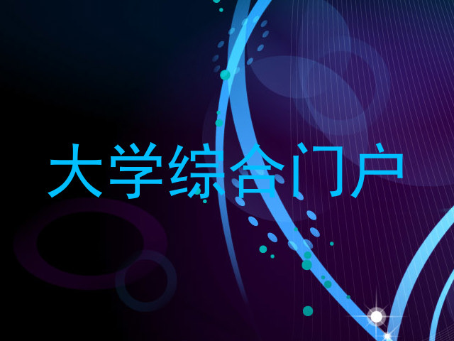 大学综合门户