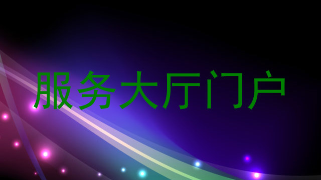 服务大厅门户