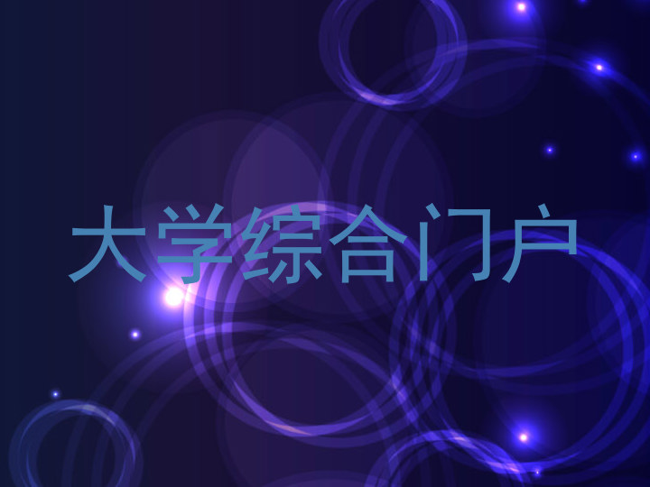 大学综合门户