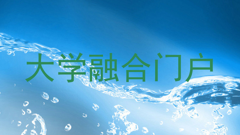 大学融合门户