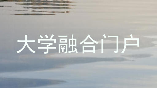 大学融合门户