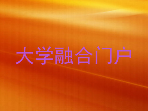 大学融合门户
