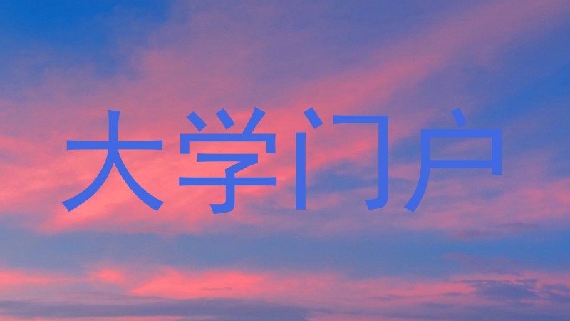 大学门户