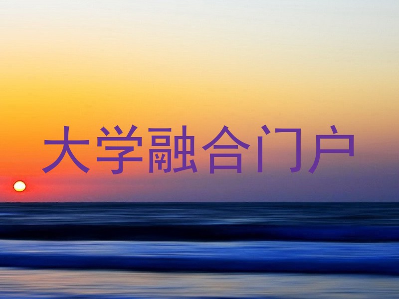 大学融合门户