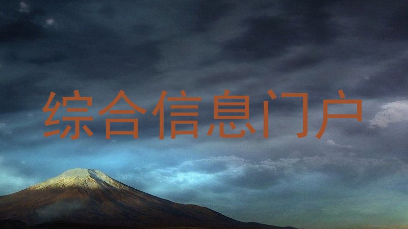 综合信息门户