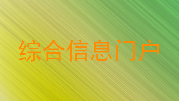 综合信息门户