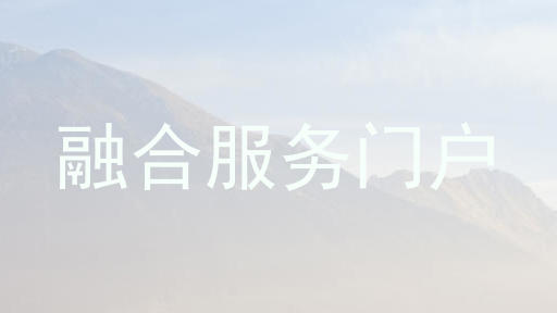 融合服务门户