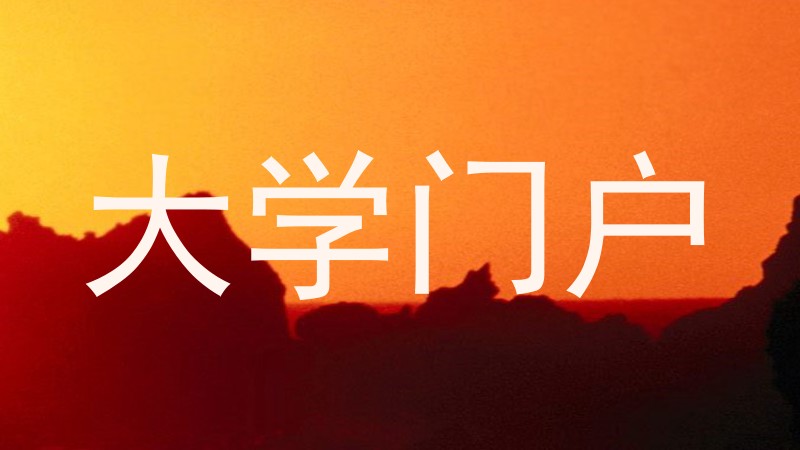 大学门户