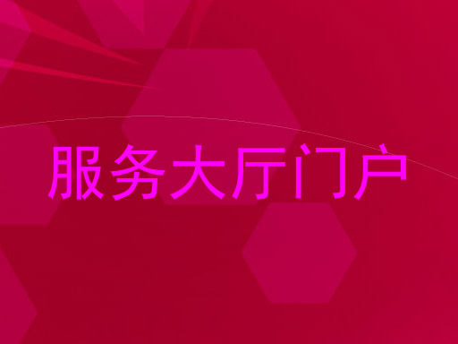 服务大厅门户