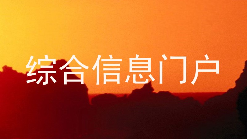 综合信息门户